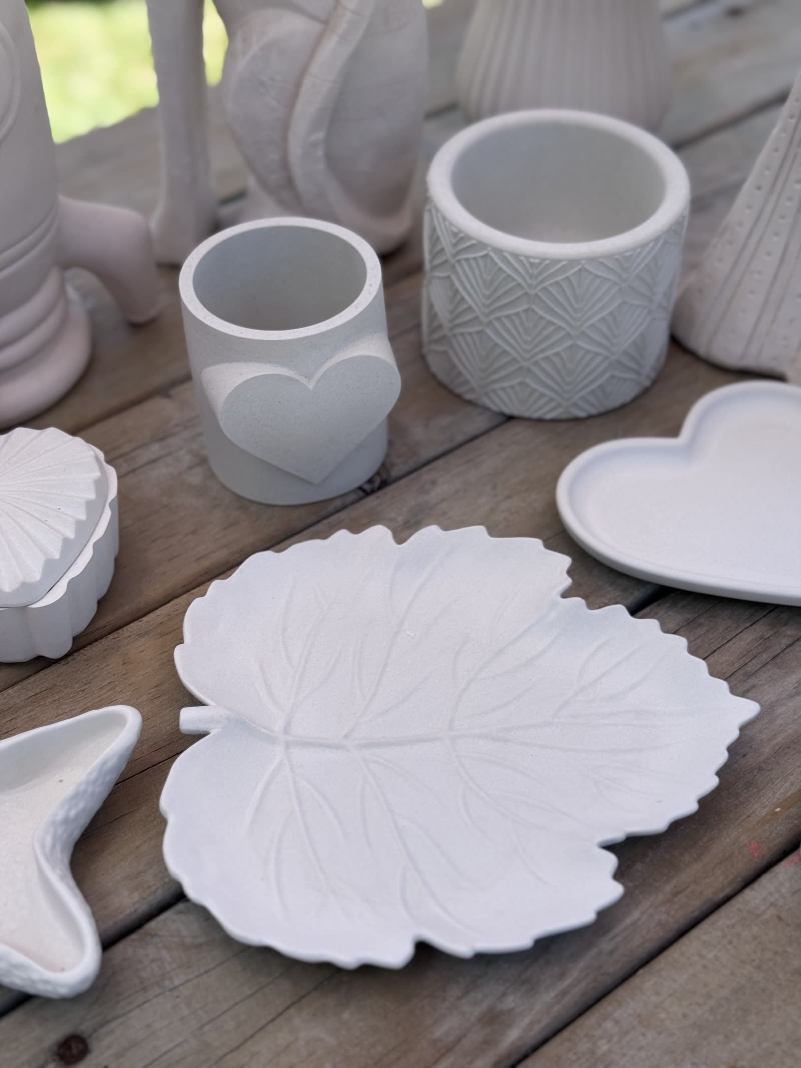 Piezas listas para pintar